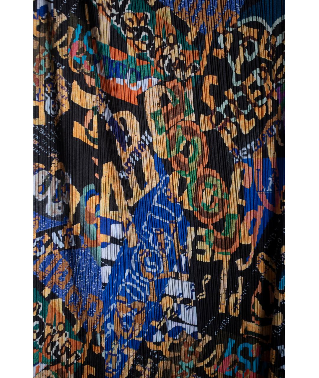 ISSEY MIYAKE Мульти полиэстеровая юбка миди, фото 2