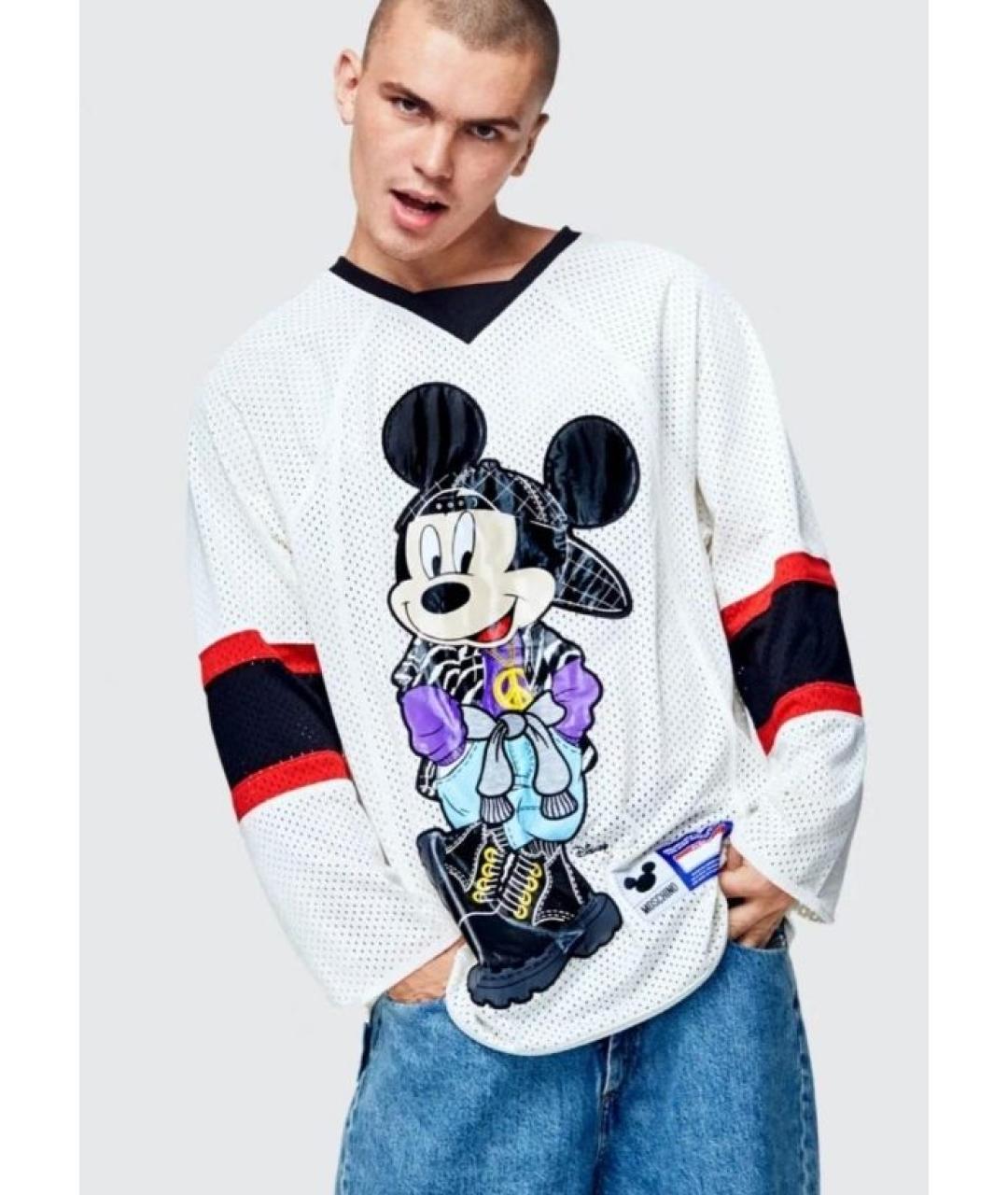 MOSCHINO Белое повседневное платье, фото 6