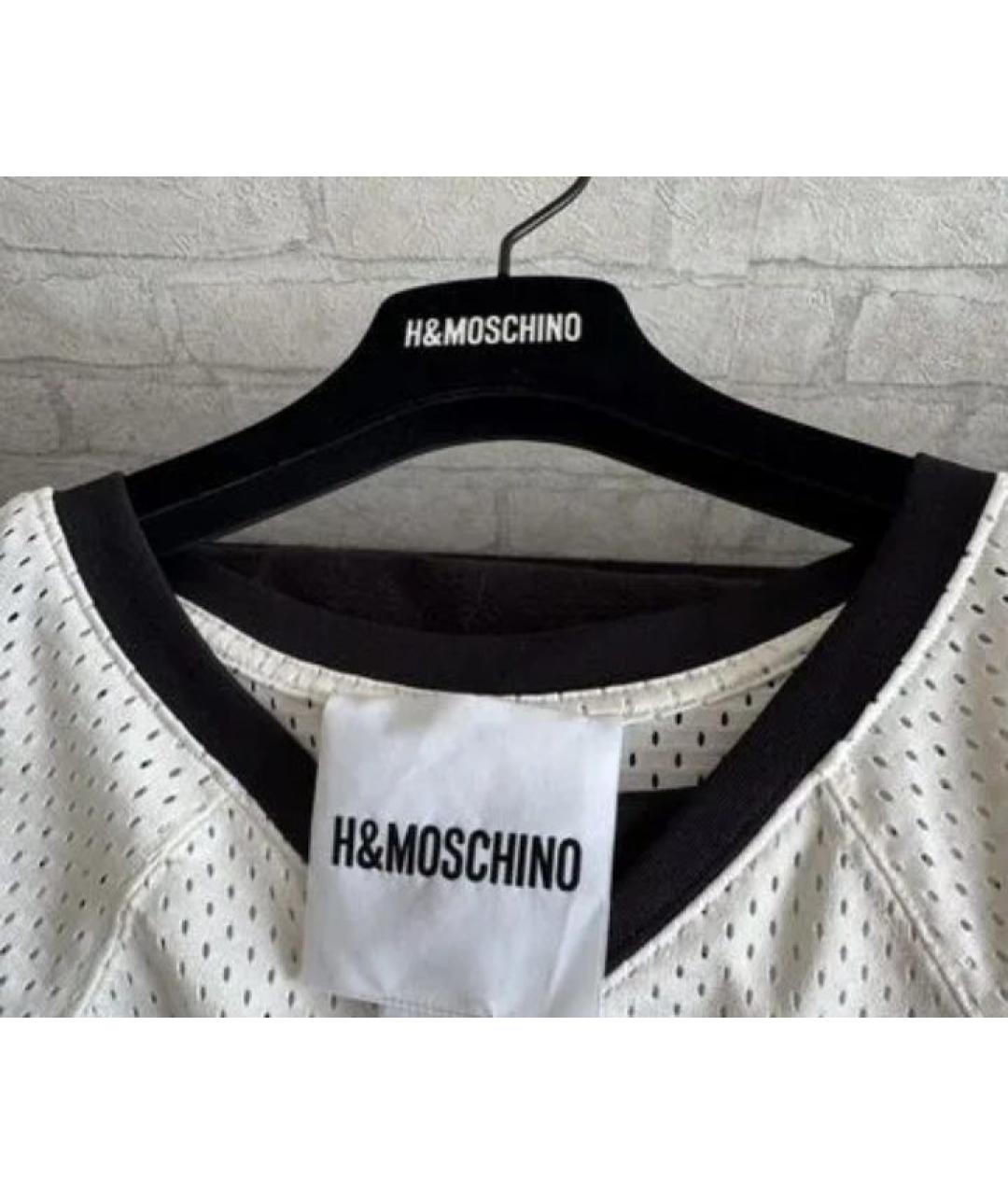 MOSCHINO Белое повседневное платье, фото 4