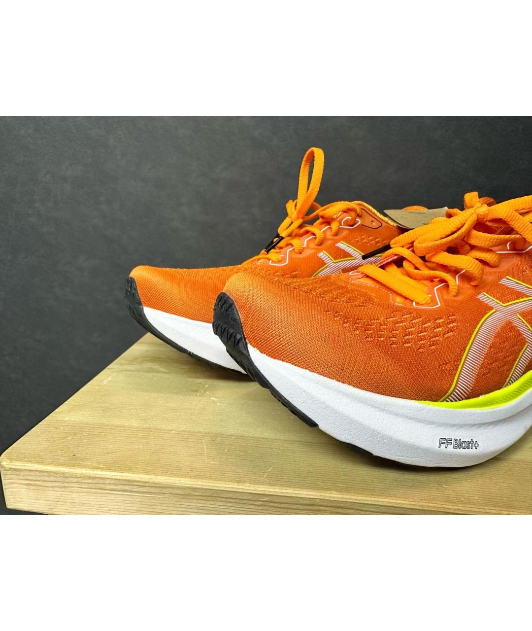 ASICS Оранжевое синтетические низкие кроссовки / кеды, фото 2