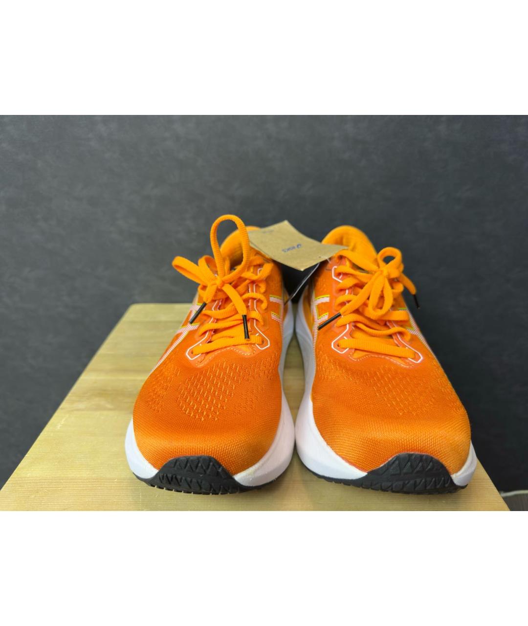 ASICS Оранжевое синтетические низкие кроссовки / кеды, фото 3