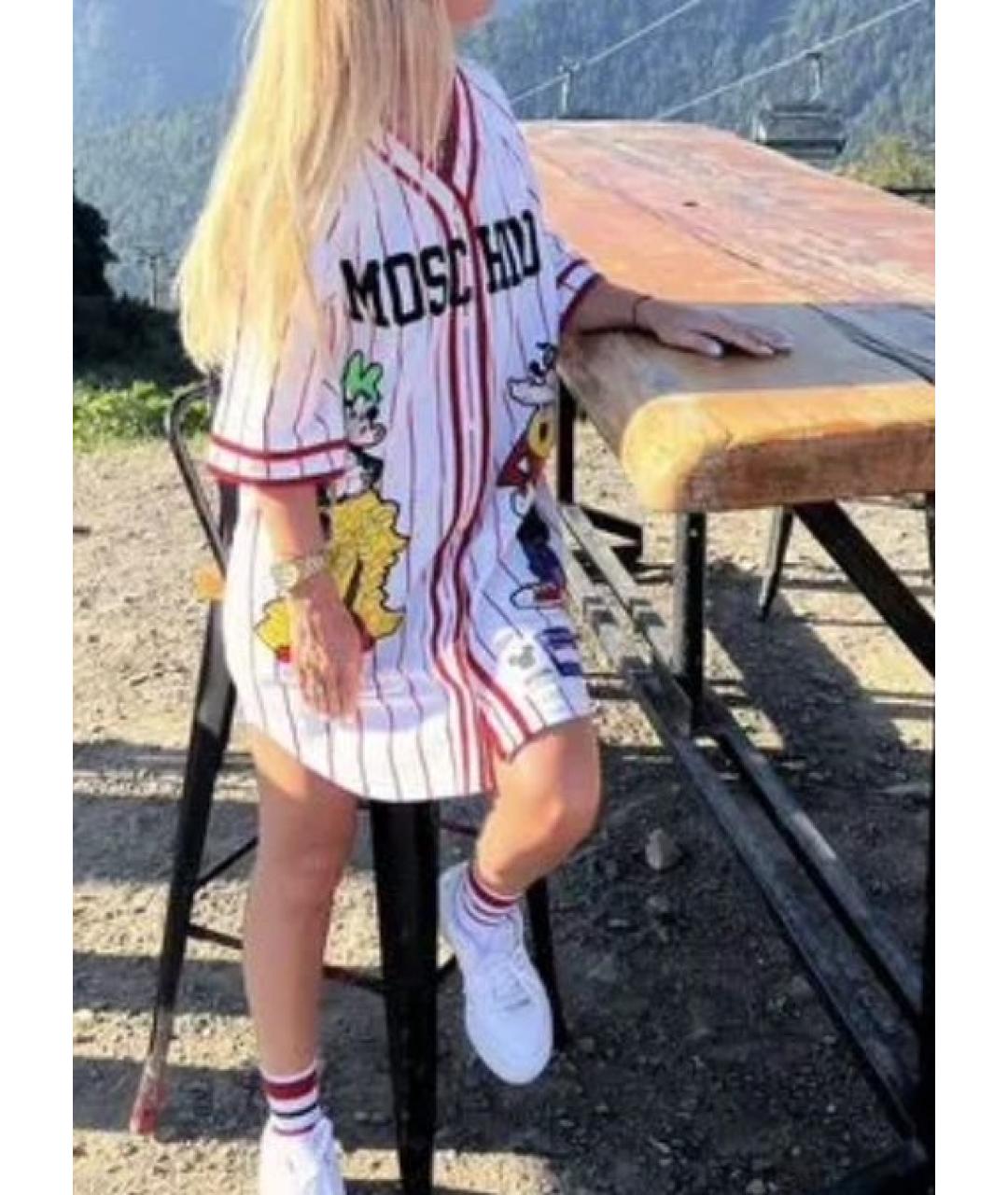 MOSCHINO Мульти футболка, фото 6