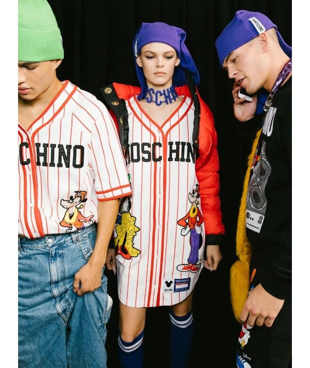 MOSCHINO Мульти футболка, фото 7