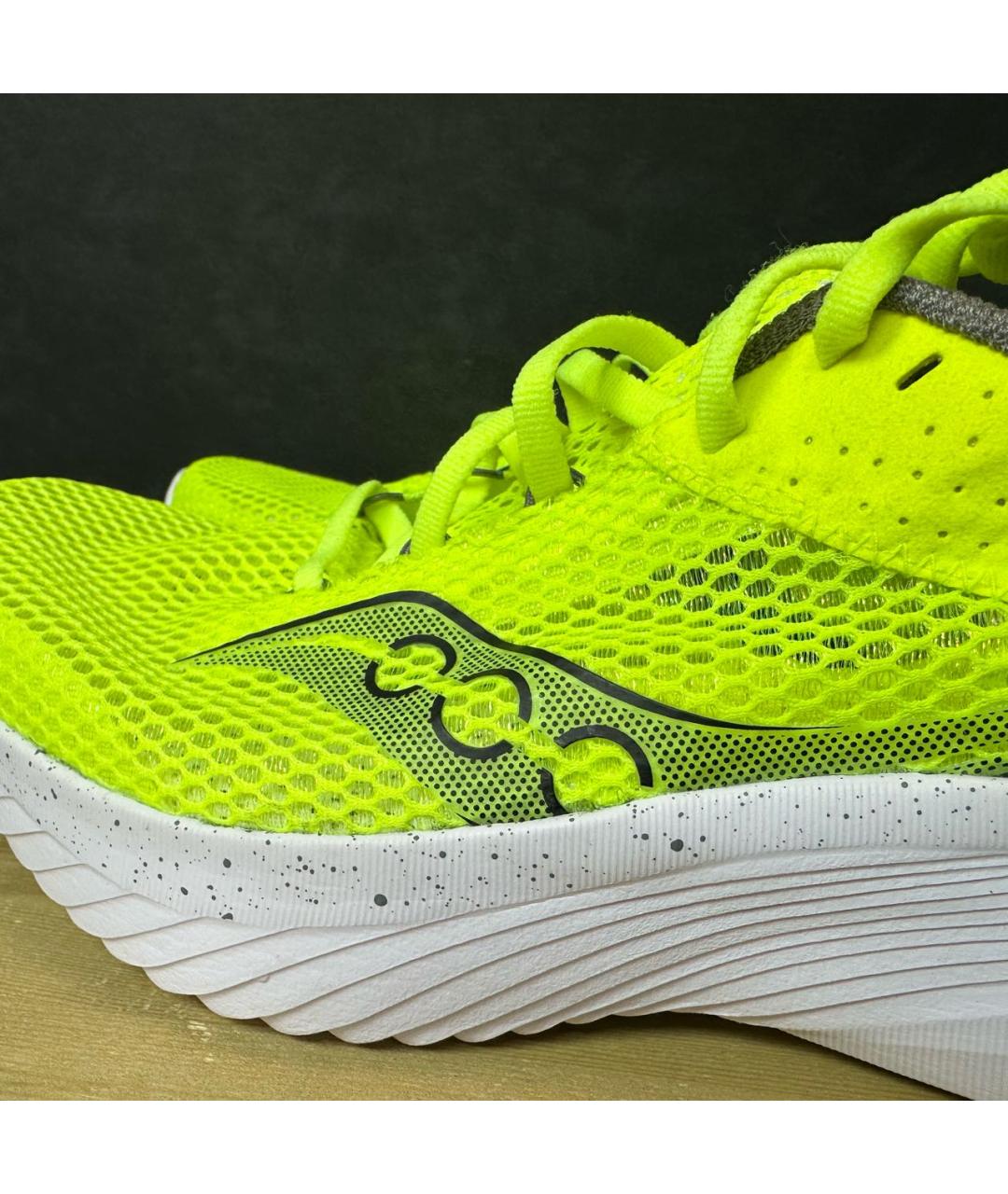 SAUCONY Зеленые синтетические низкие кроссовки / кеды, фото 3