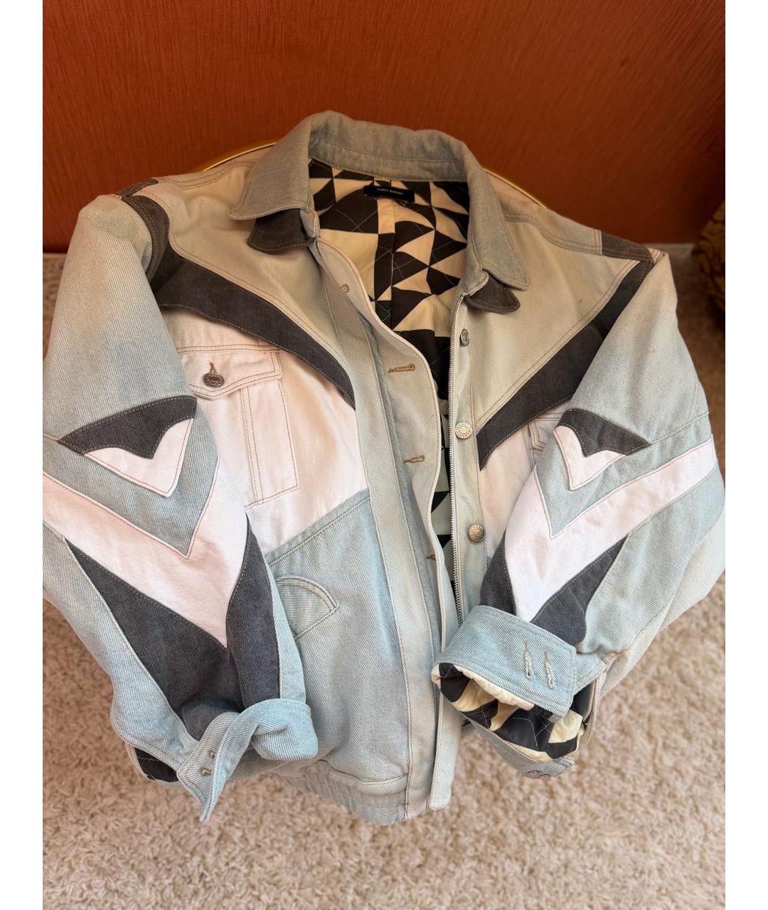 ISABEL MARANT Голубой деним жакет/пиджак, фото 5