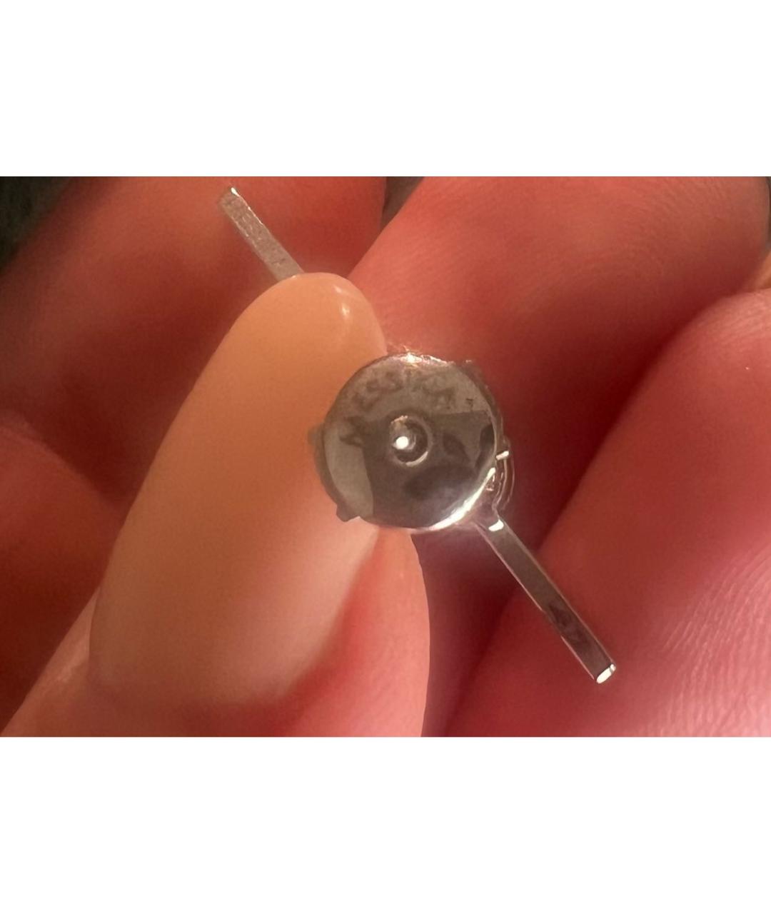 MESSIKA Серебряные серьги из белого золота, фото 3