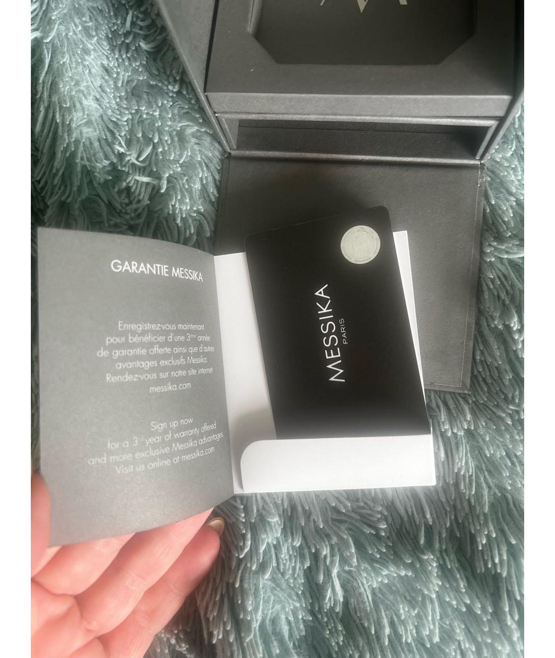 MESSIKA Серебряные серьги из белого золота, фото 5