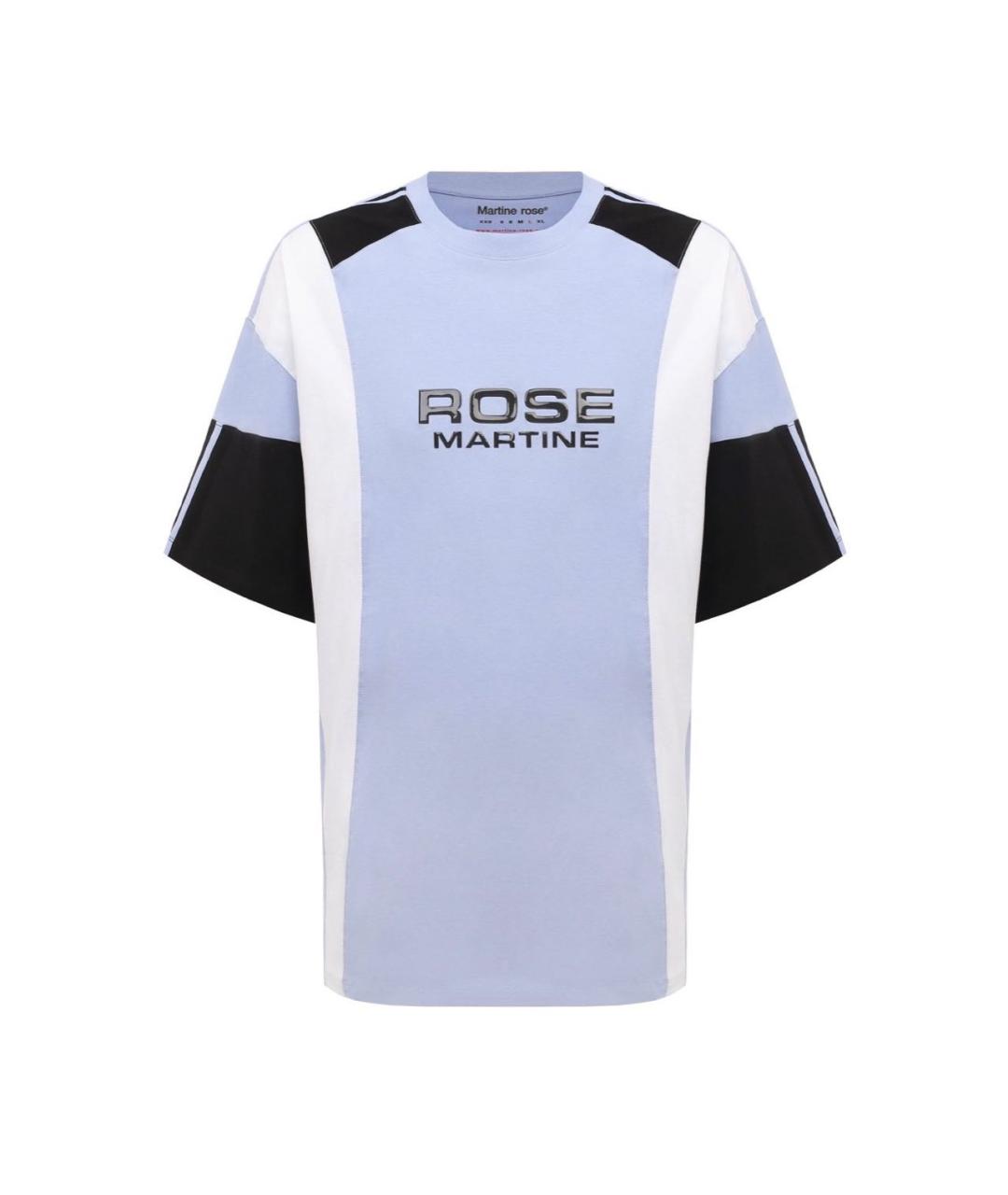 MARTINE ROSE Мульти хлопковая футболка, фото 1