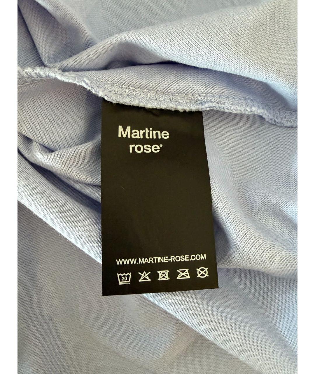 MARTINE ROSE Мульти хлопковая футболка, фото 7