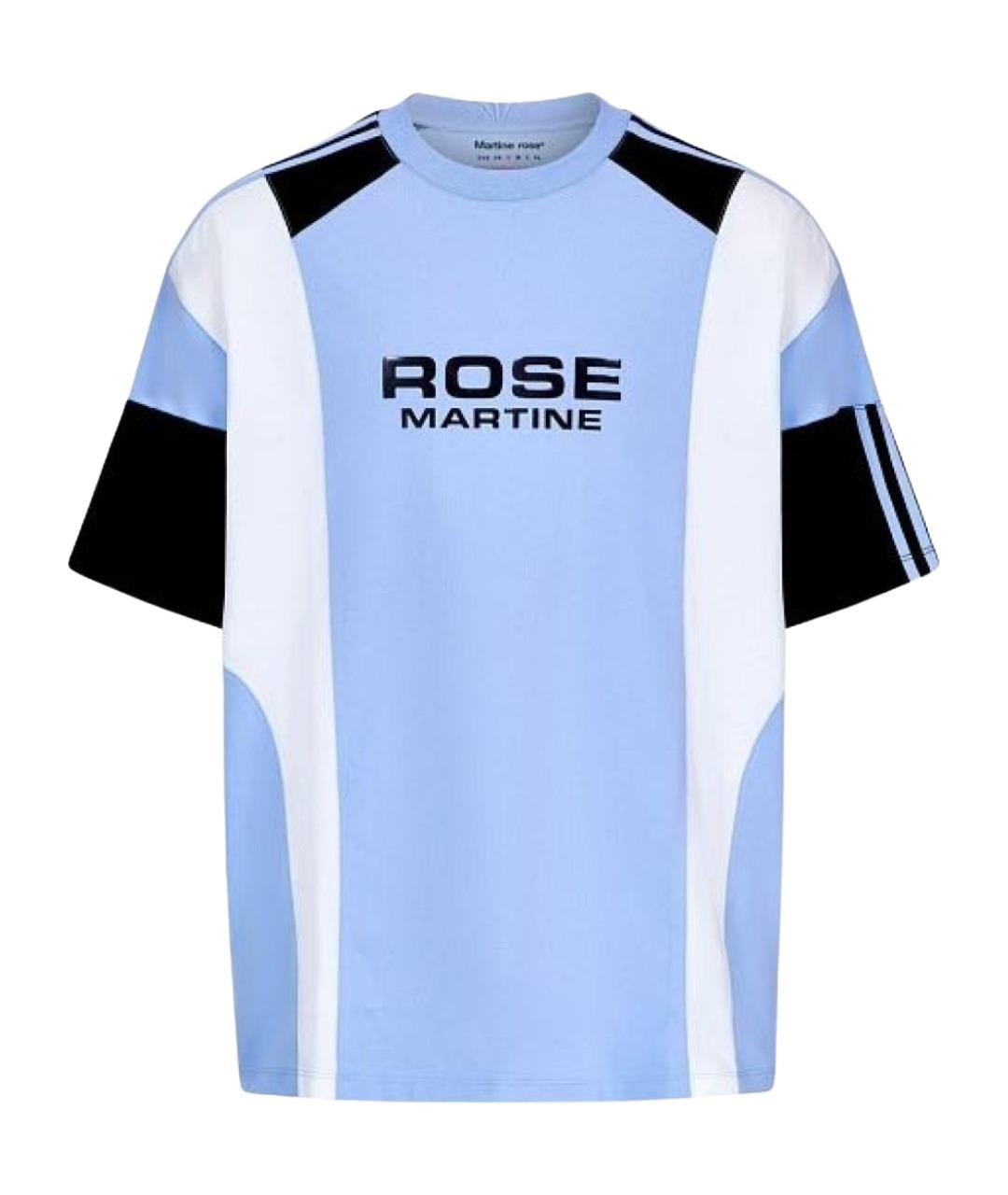 MARTINE ROSE Мульти хлопковая футболка, фото 1