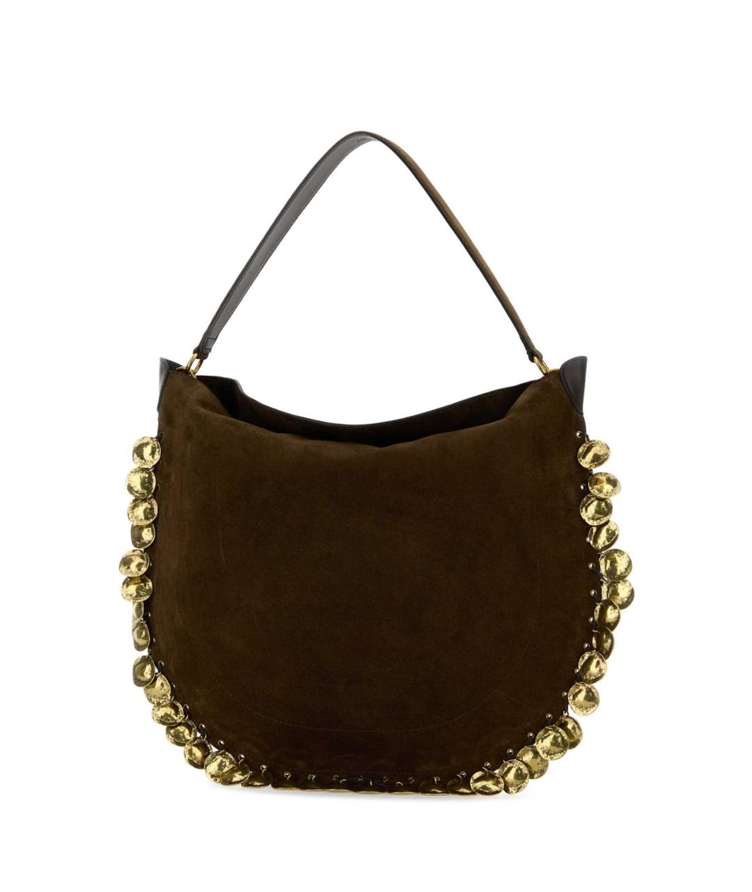 ISABEL MARANT Коричневая кожаная сумка через плечо, фото 2