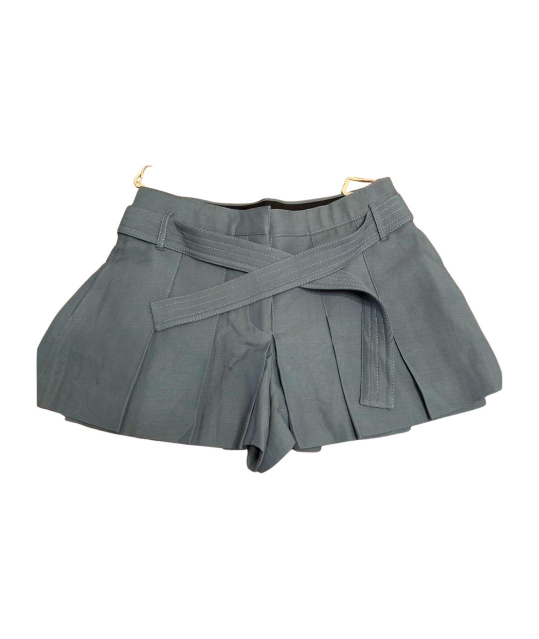 VALENTINO Серые шерстяные шорты, фото 1