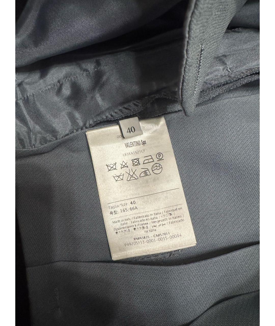 VALENTINO Серые шерстяные шорты, фото 4