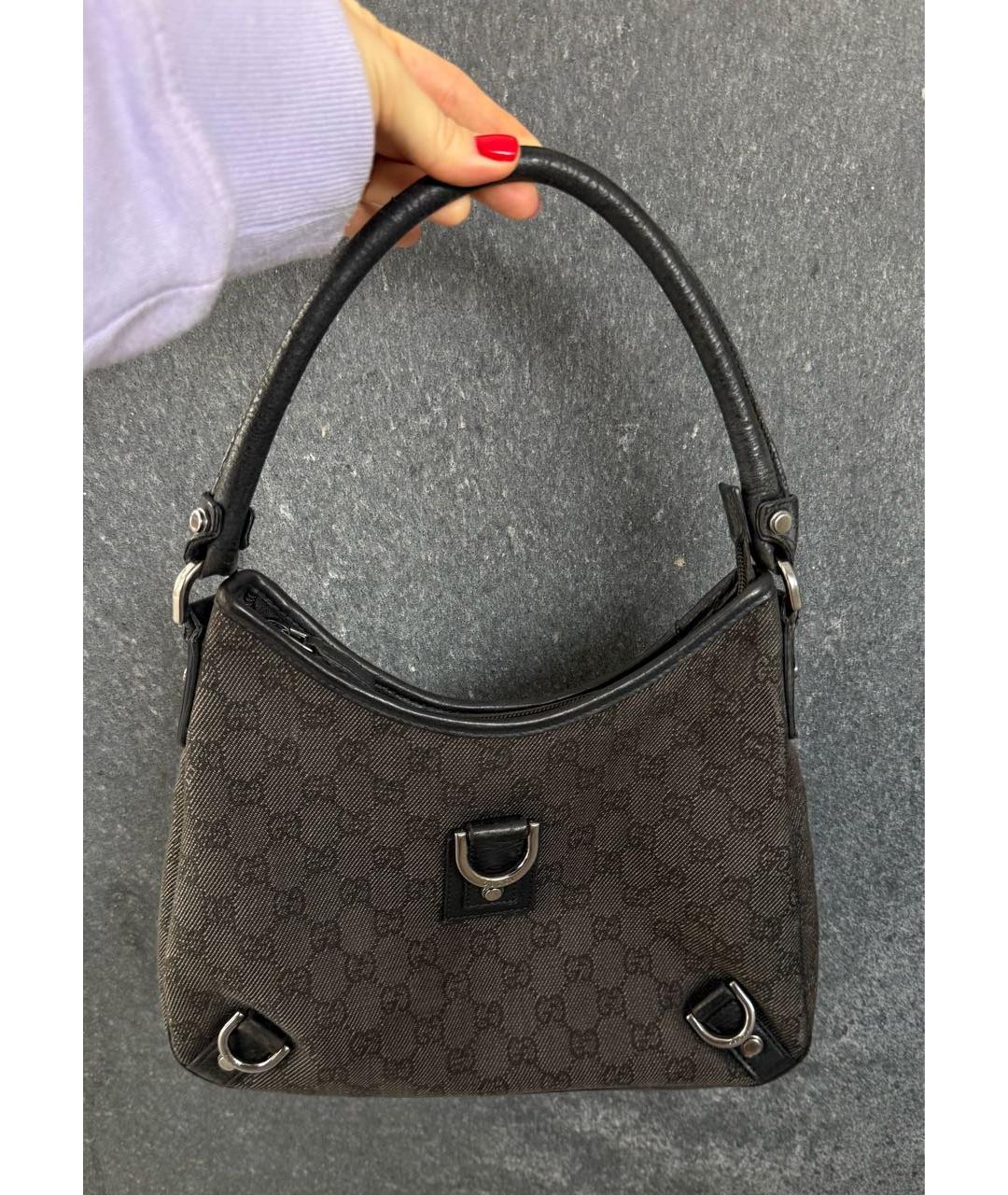 GUCCI Коричневая сумка тоут, фото 9