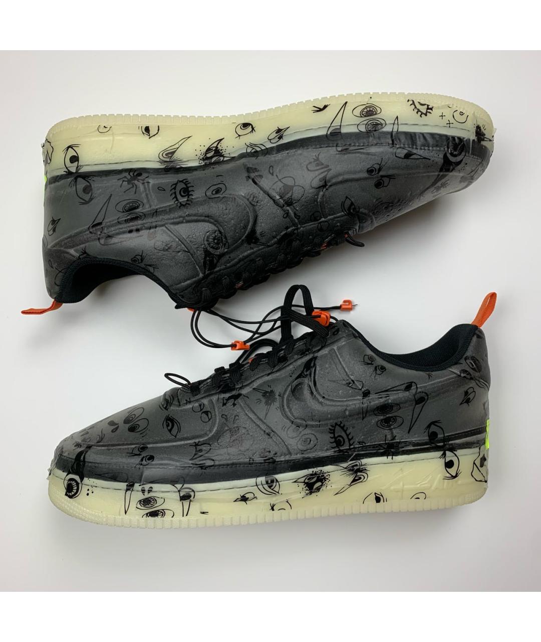 NIKE Серые низкие кроссовки / кеды, фото 8