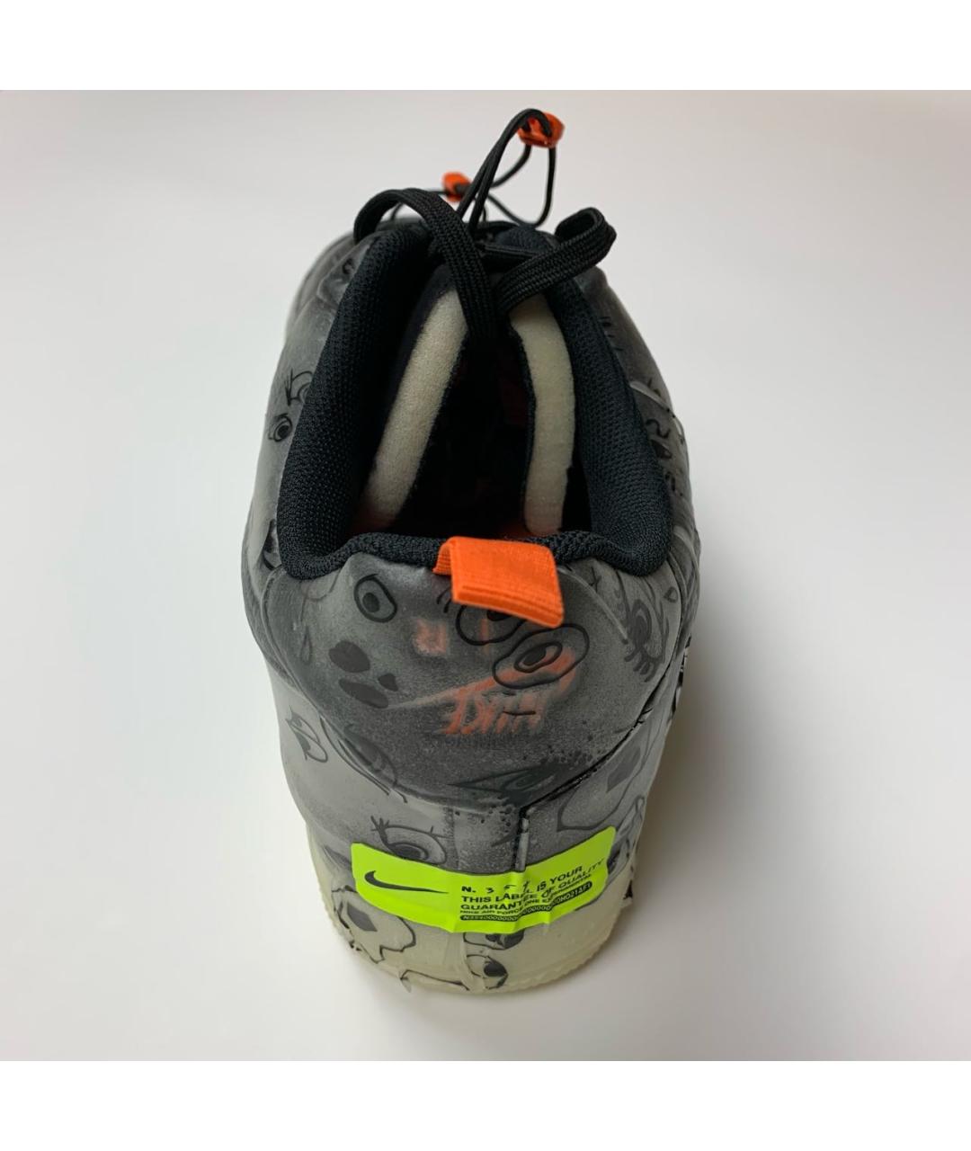 NIKE Серые низкие кроссовки / кеды, фото 5