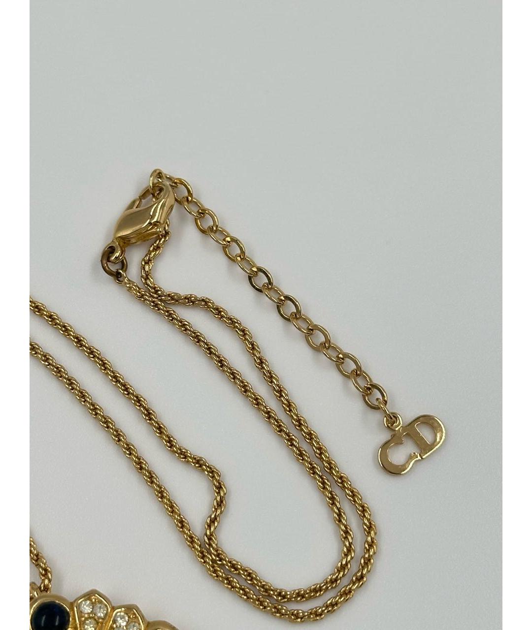 CHRISTIAN DIOR Мульти позолоченный кулон, фото 6