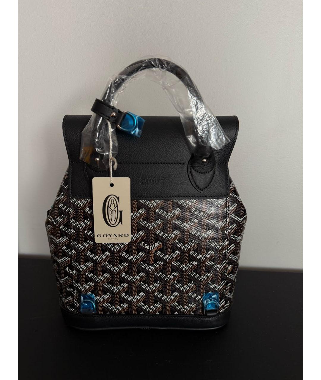 GOYARD Черный рюкзак, фото 2