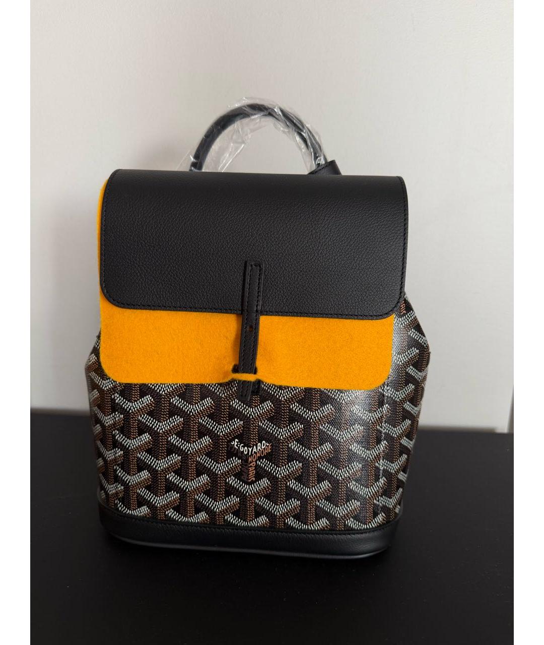 GOYARD Черный рюкзак, фото 5
