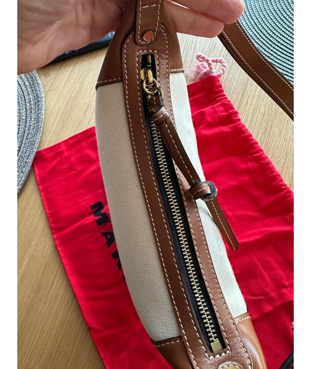 ISABEL MARANT Бежевая сумка через плечо, фото 5