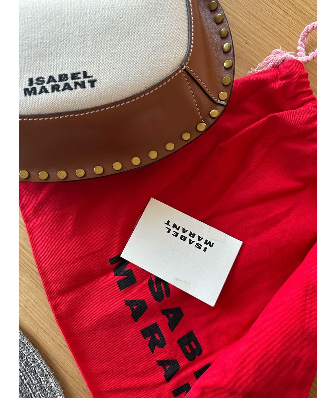 ISABEL MARANT Бежевая сумка через плечо, фото 8