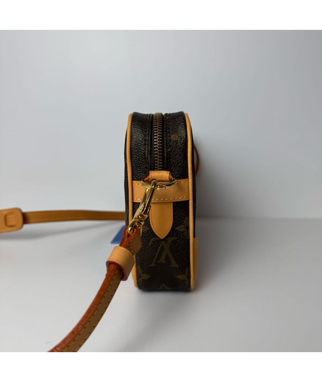 LOUIS VUITTON Коричневая сумка через плечо, фото 3