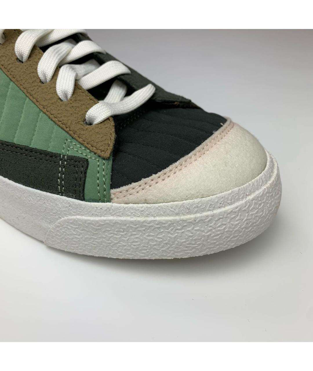 NIKE Мульти текстильные высокие кроссовки / кеды, фото 5