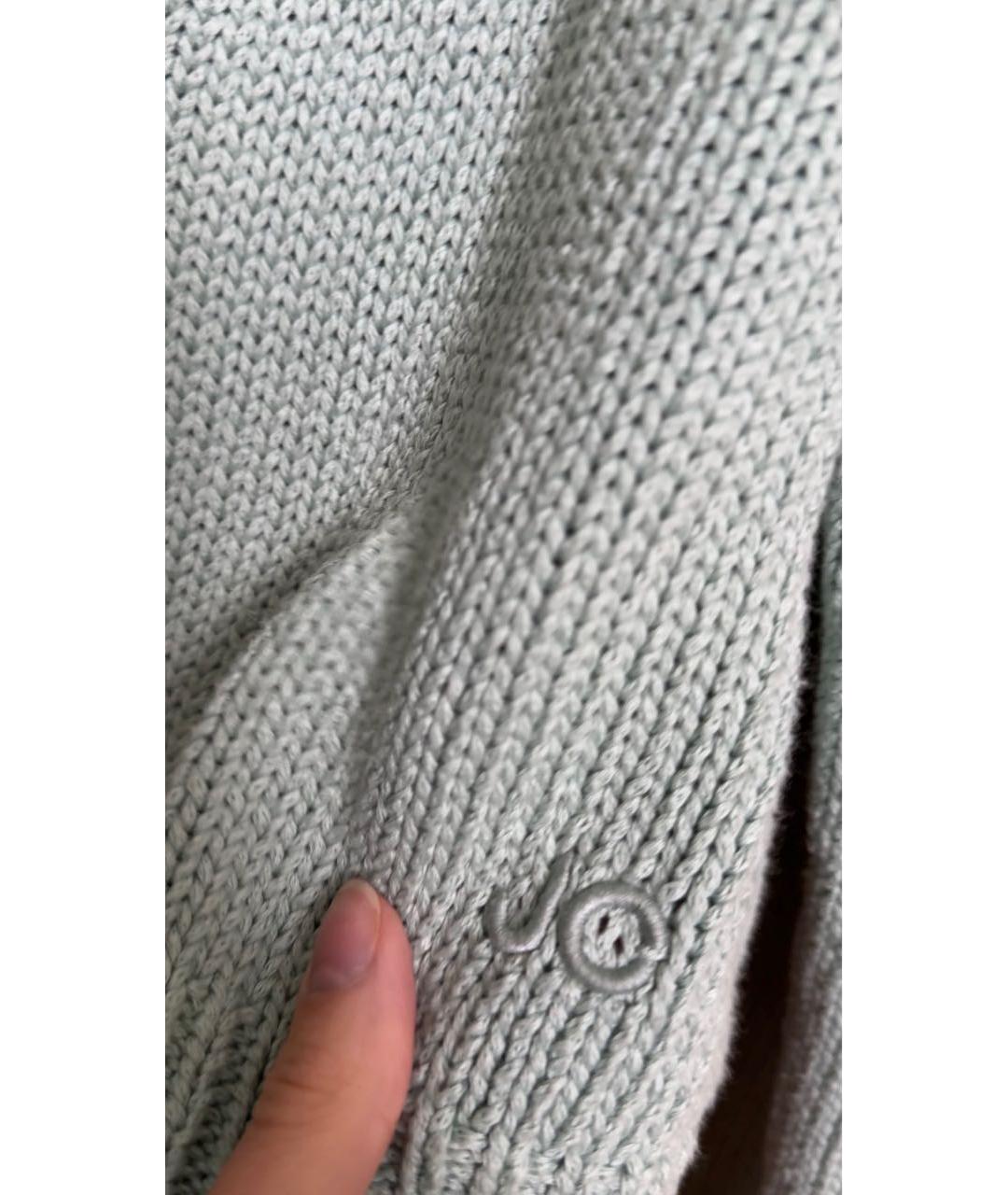 JACOB COHEN Салатовый хлопковый кардиган, фото 5