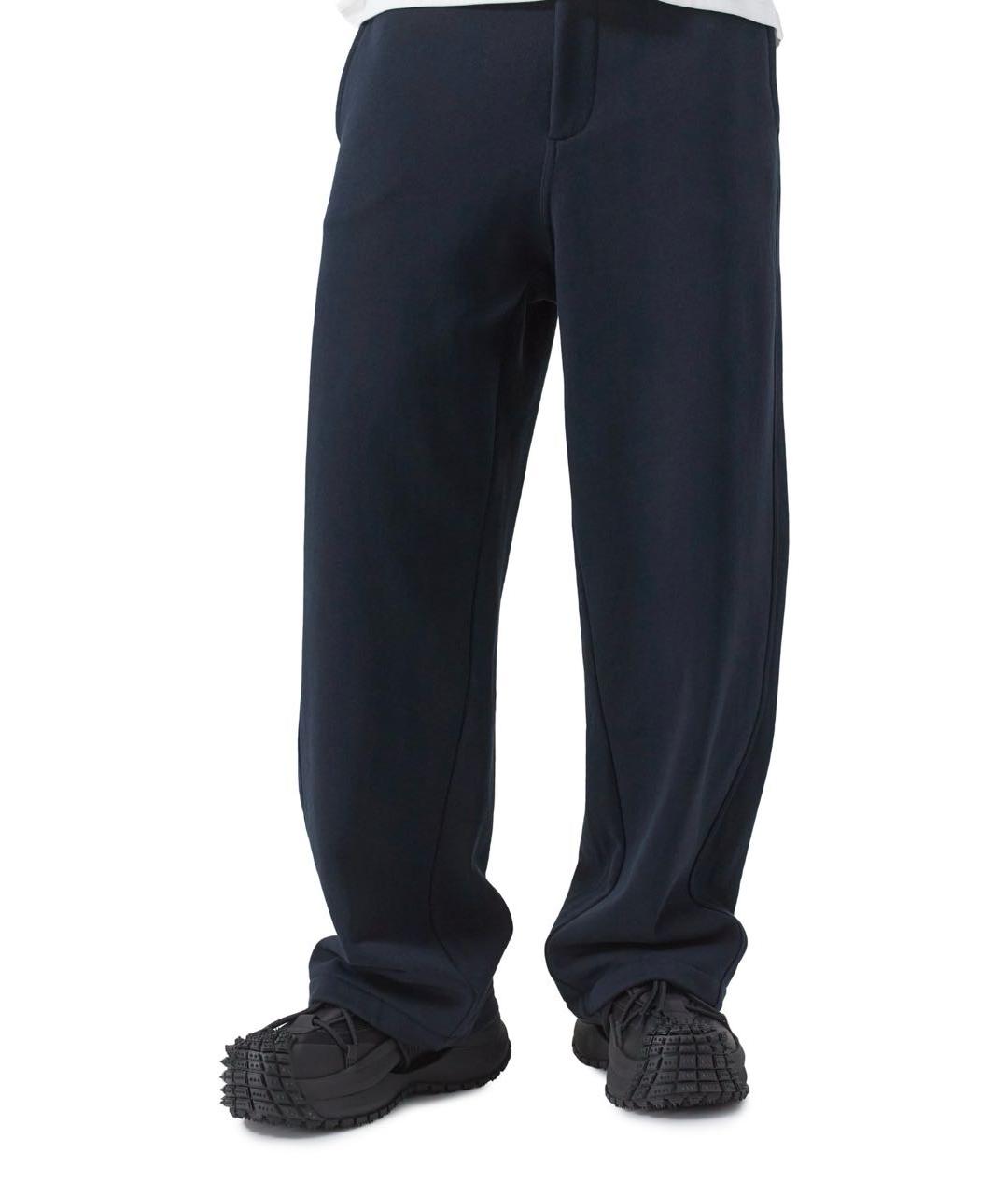 EMPORIO ARMANI Черные текстильные низкие кроссовки / кеды, фото 7