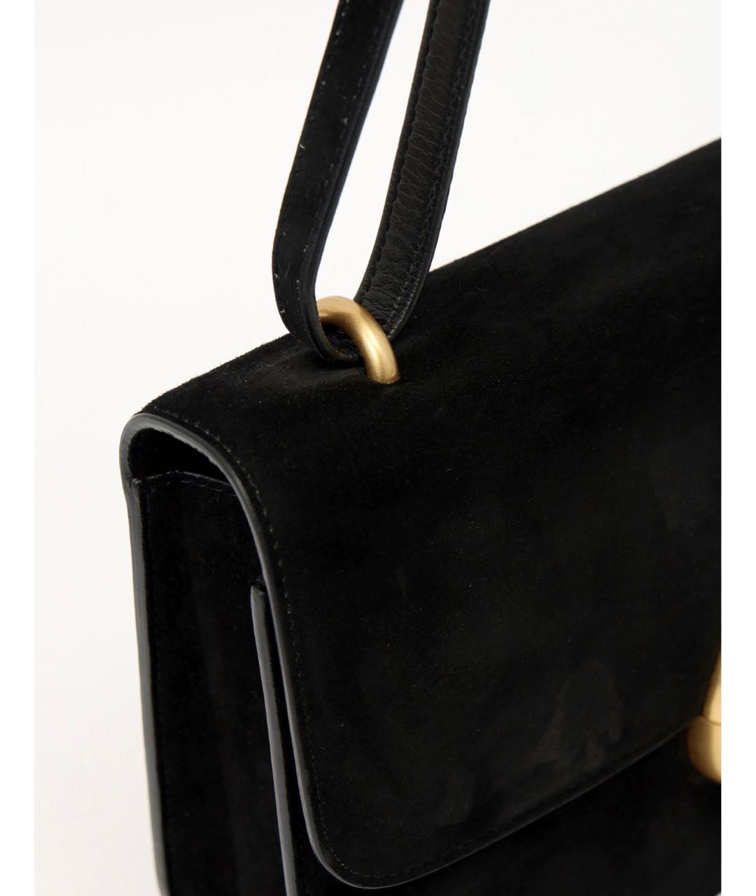 NEOUS Черная замшевая сумка через плечо, фото 5