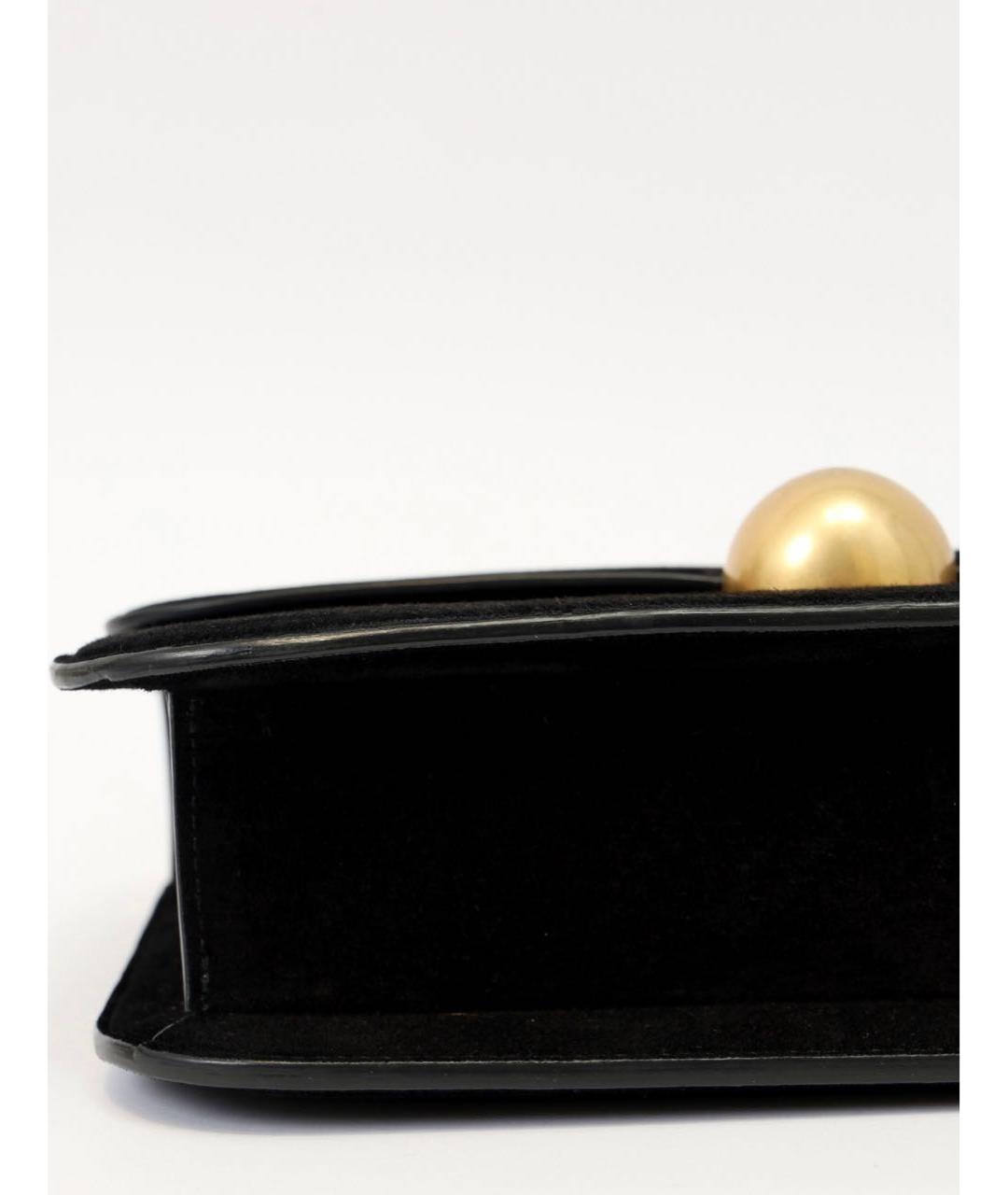 NEOUS Черная замшевая сумка через плечо, фото 7