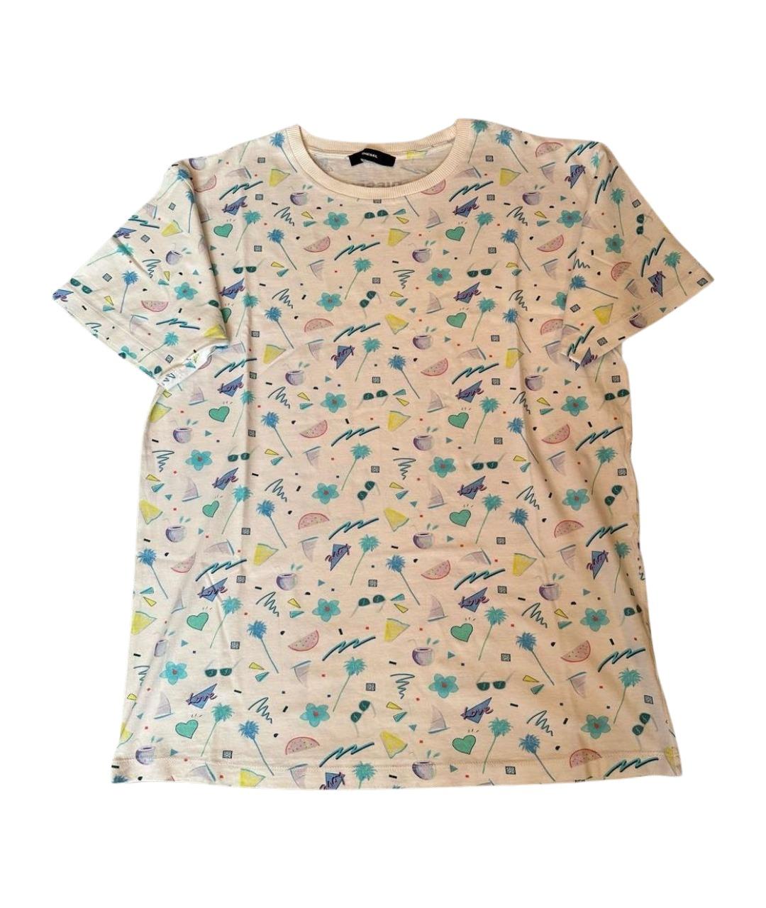 DIESEL Мульти хлопковая футболка, фото 1