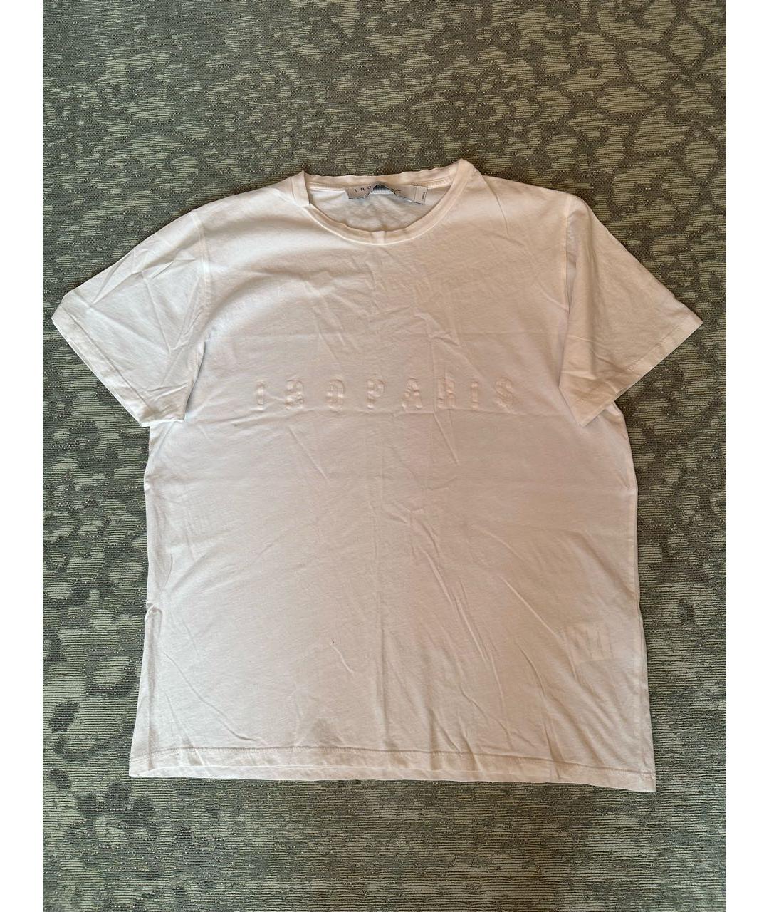 IRO Белая хлопковая футболка, фото 5