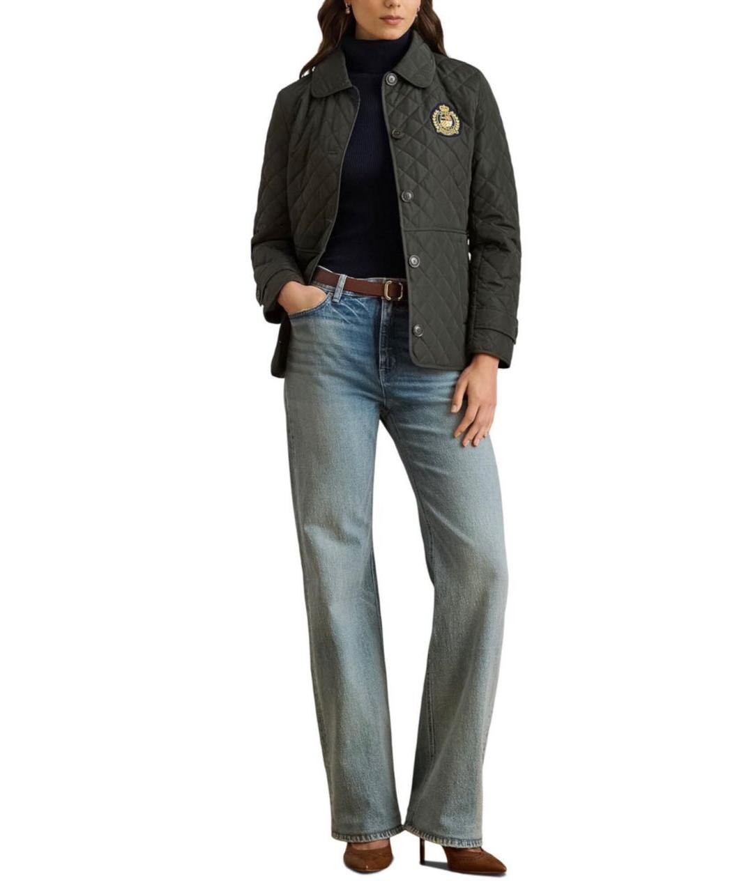 RALPH LAUREN Хаки полиэстеровая куртка, фото 4