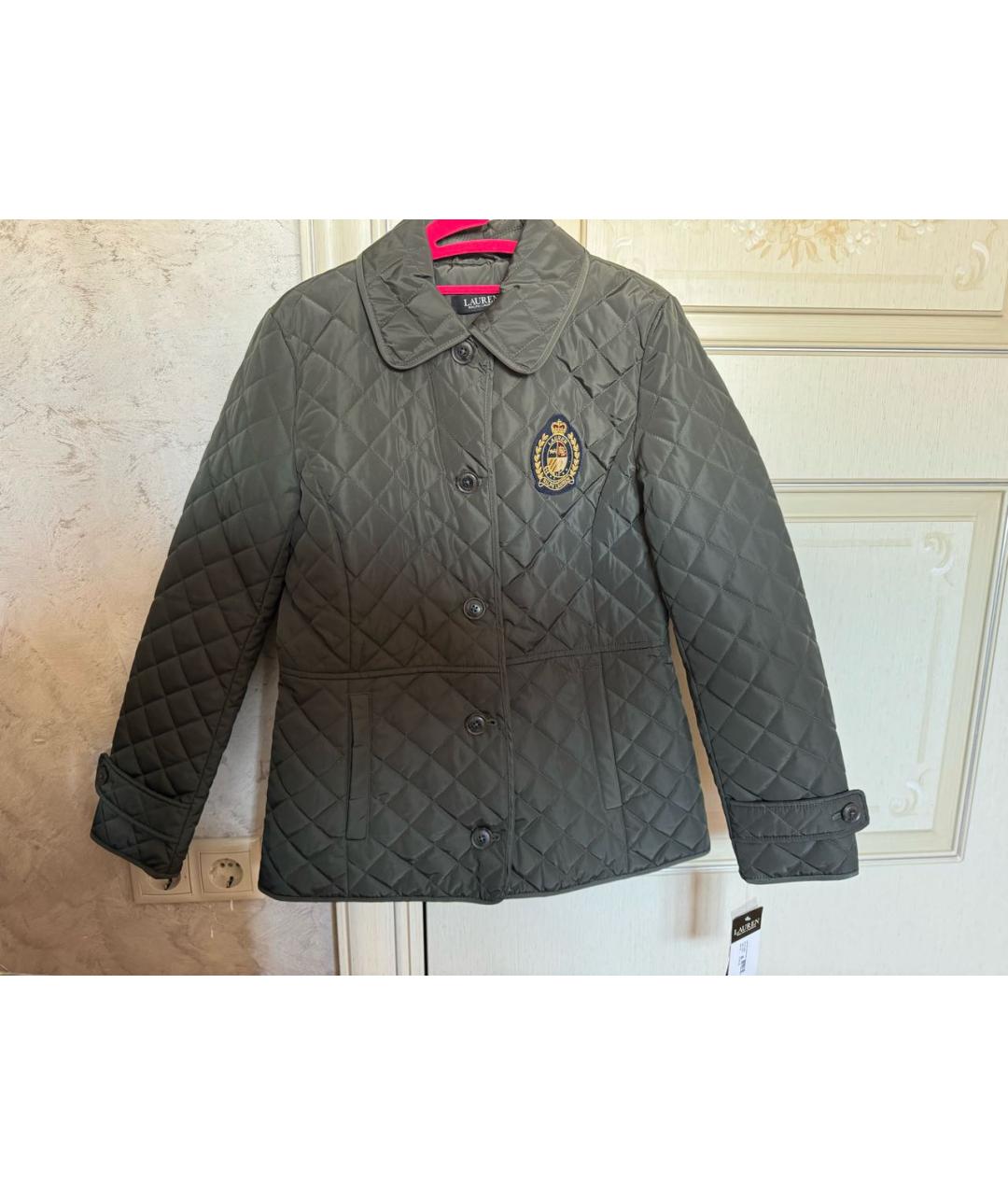 RALPH LAUREN Хаки полиэстеровая куртка, фото 5