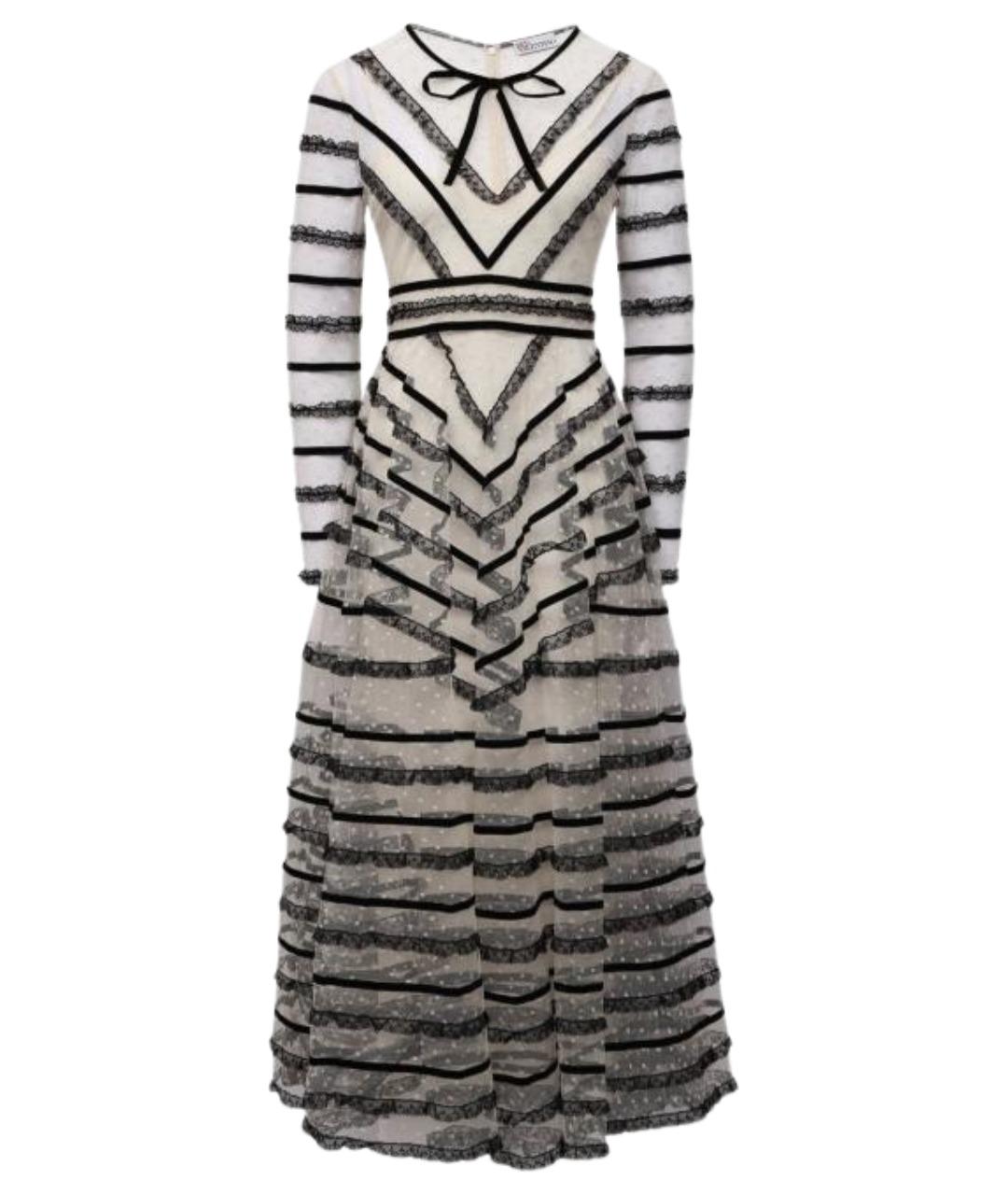 RED VALENTINO Мульти полиэстеровое вечернее платье, фото 1