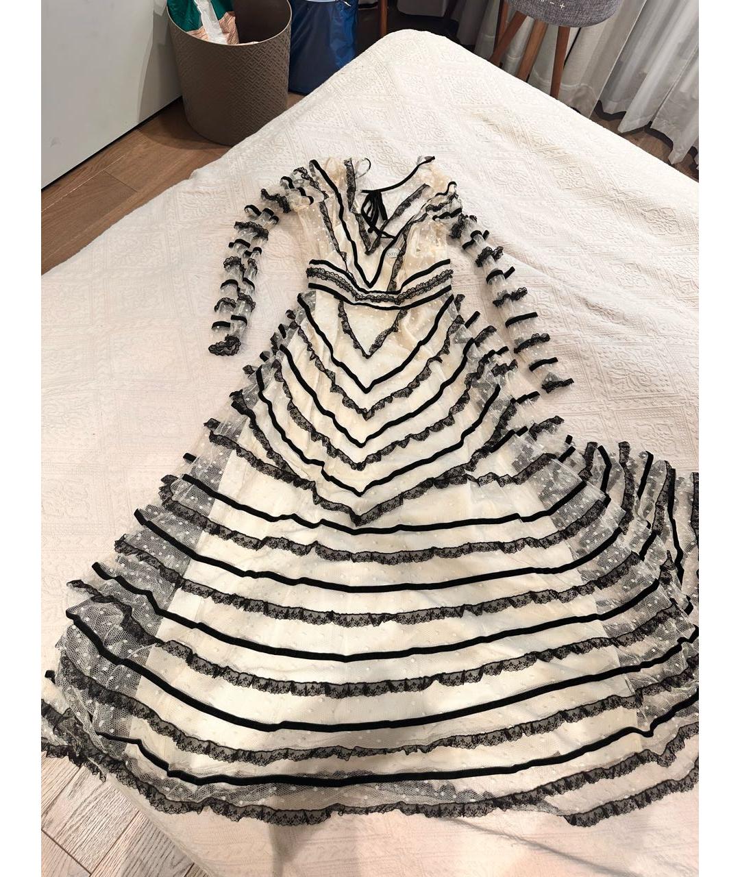 RED VALENTINO Мульти полиэстеровое вечернее платье, фото 3