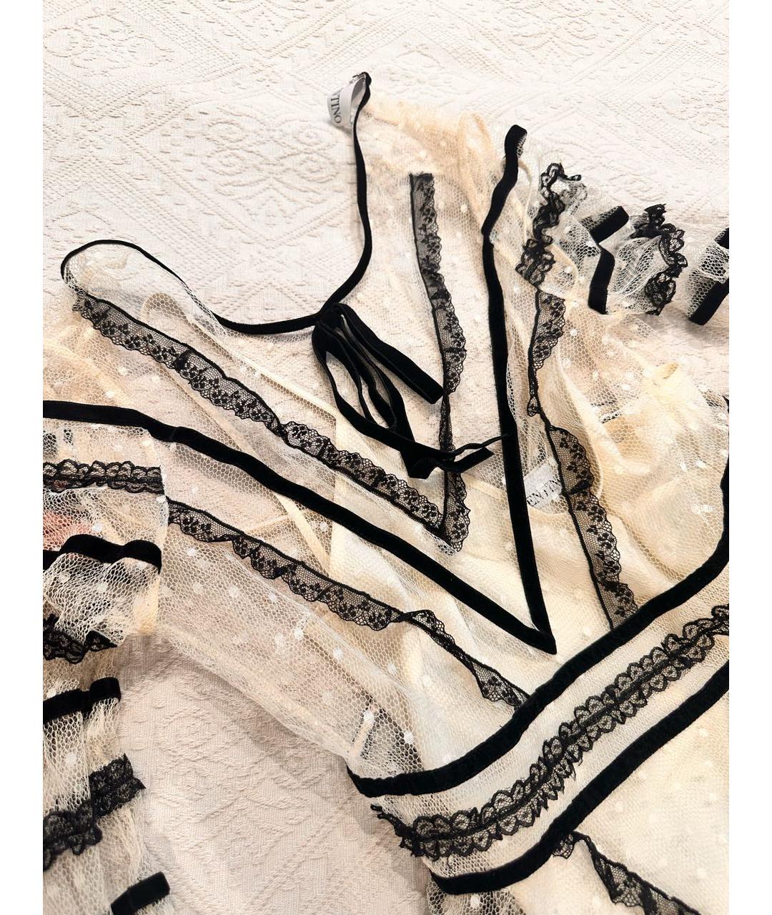 RED VALENTINO Мульти полиэстеровое вечернее платье, фото 4