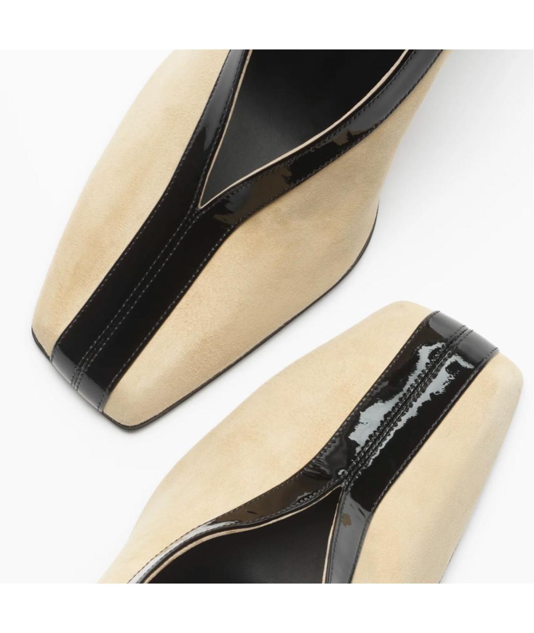 CHANEL Бежевые замшевые туфли, фото 5