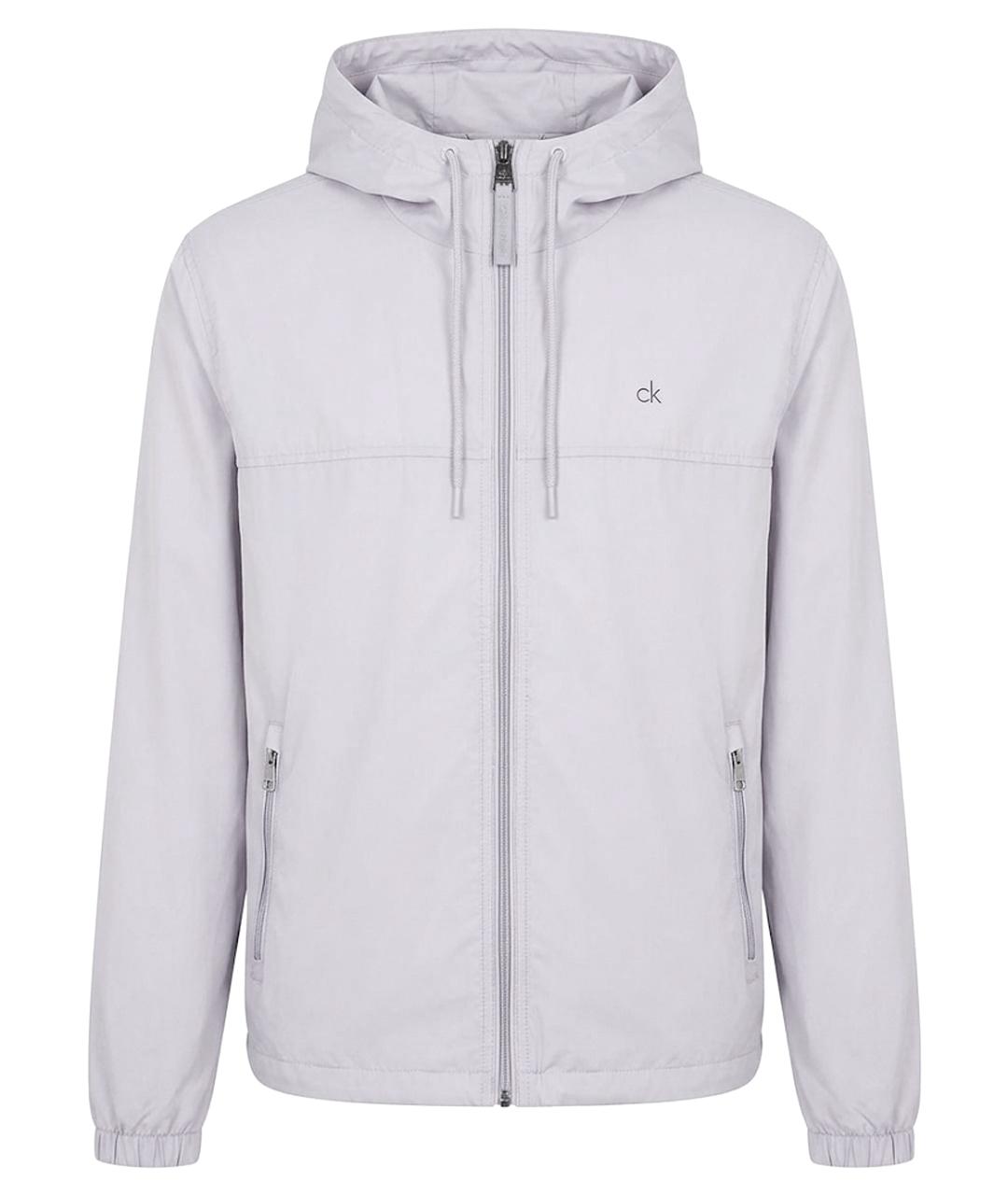 CALVIN KLEIN Серая полиэстеровая куртка, фото 1