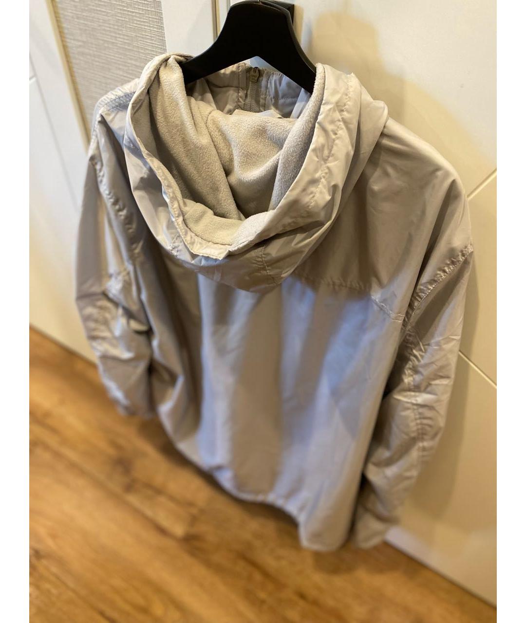 CALVIN KLEIN Серая полиэстеровая куртка, фото 2