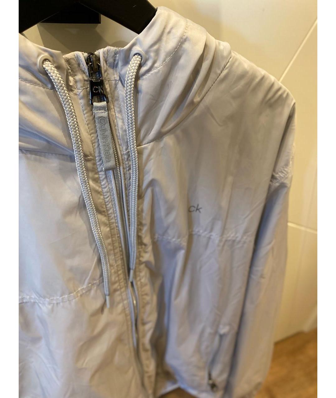CALVIN KLEIN Серая полиэстеровая куртка, фото 3