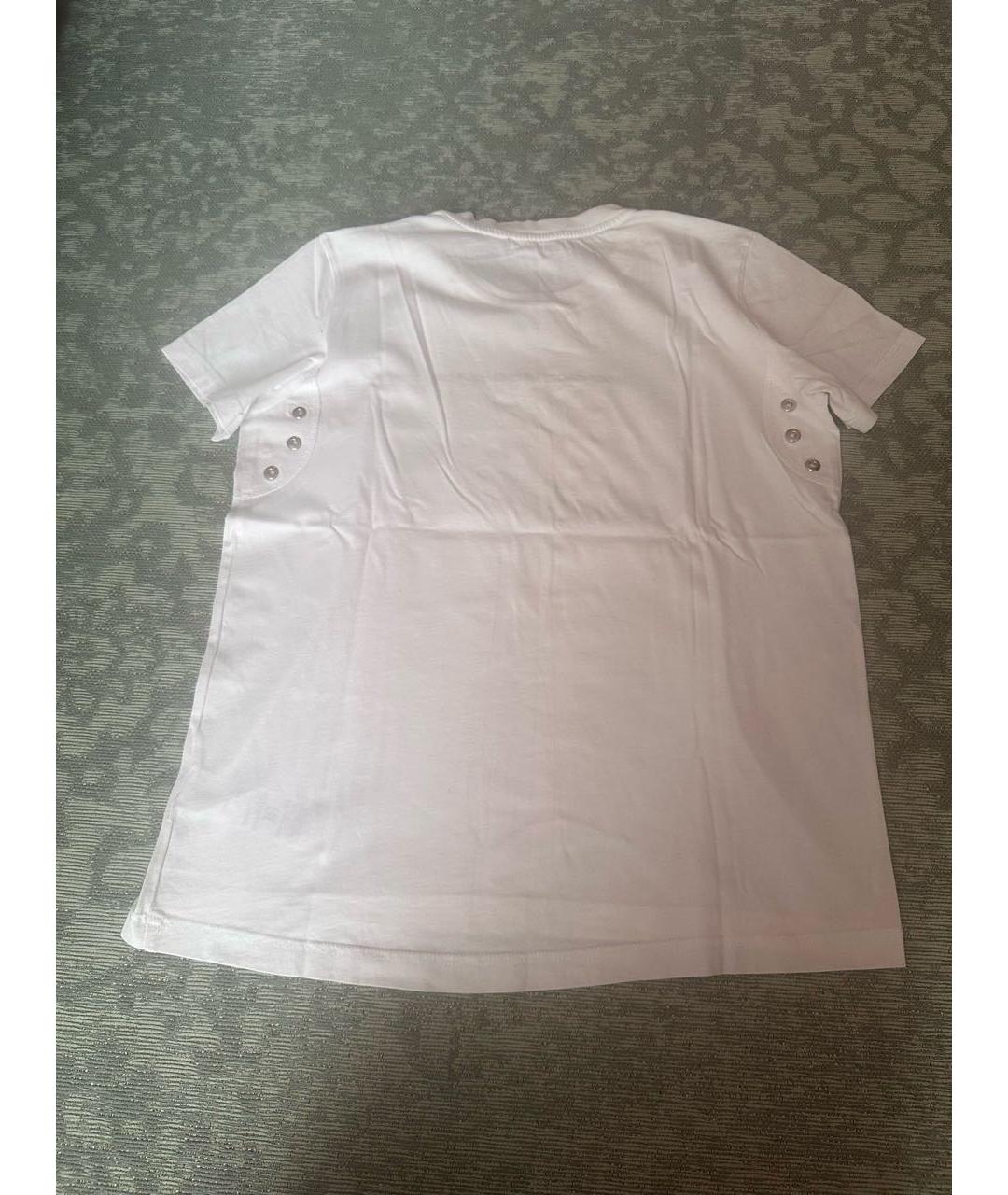 DIESEL Белая хлопковая футболка, фото 2