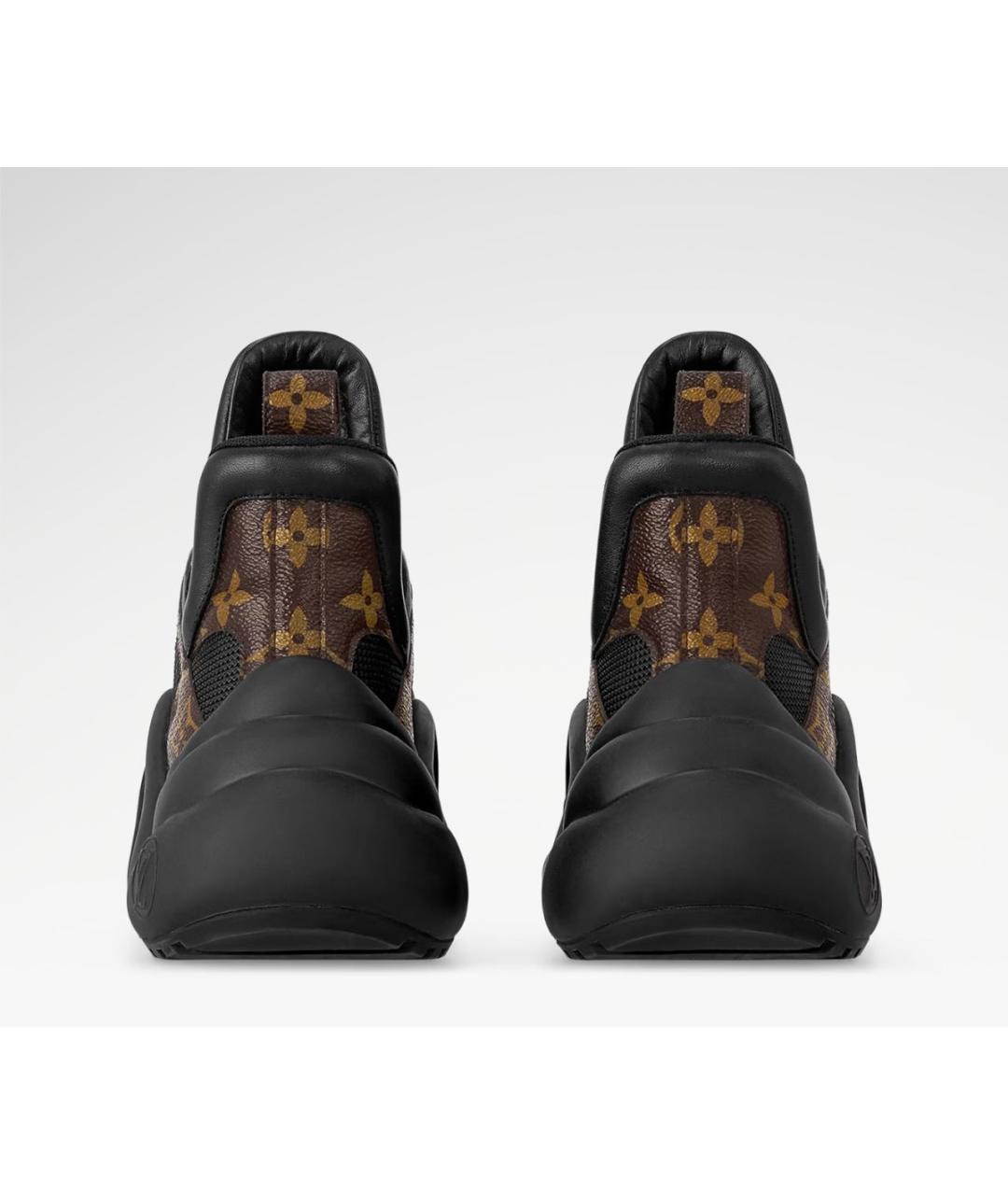 LOUIS VUITTON Коричневые кроссовки, фото 4