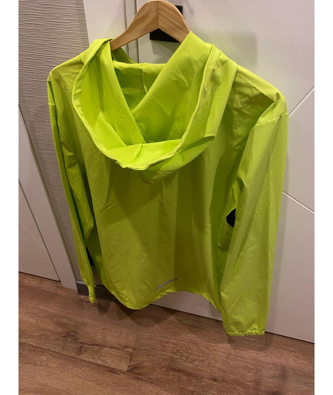 CALVIN KLEIN Зеленая полиэстеровая куртка, фото 2