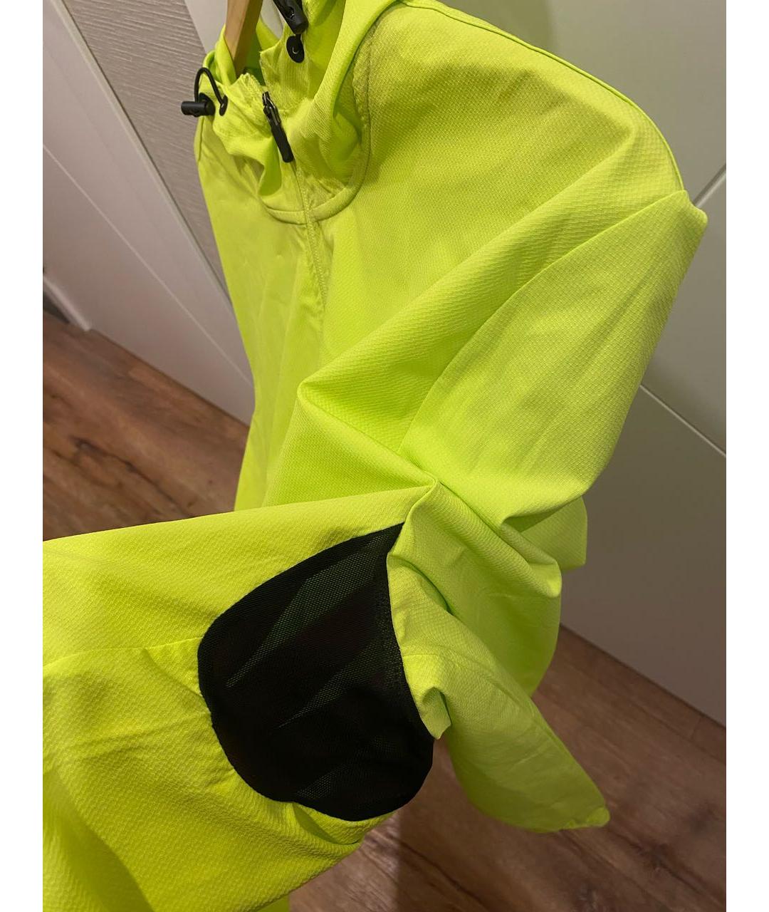 CALVIN KLEIN Зеленая полиэстеровая куртка, фото 5