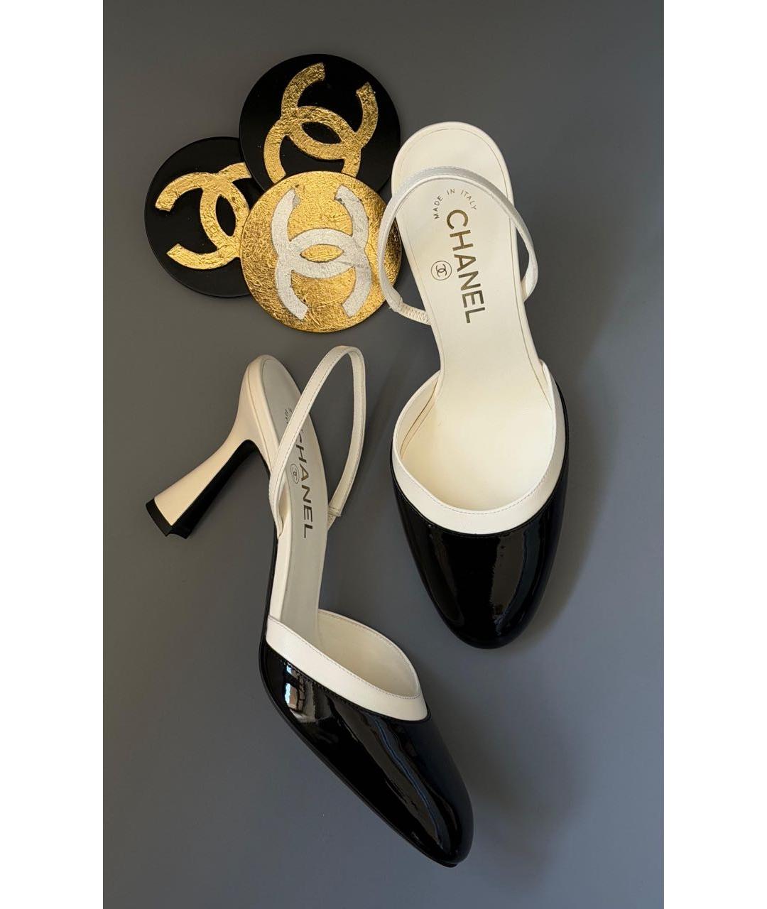 CHANEL Мульти кожаные туфли, фото 2