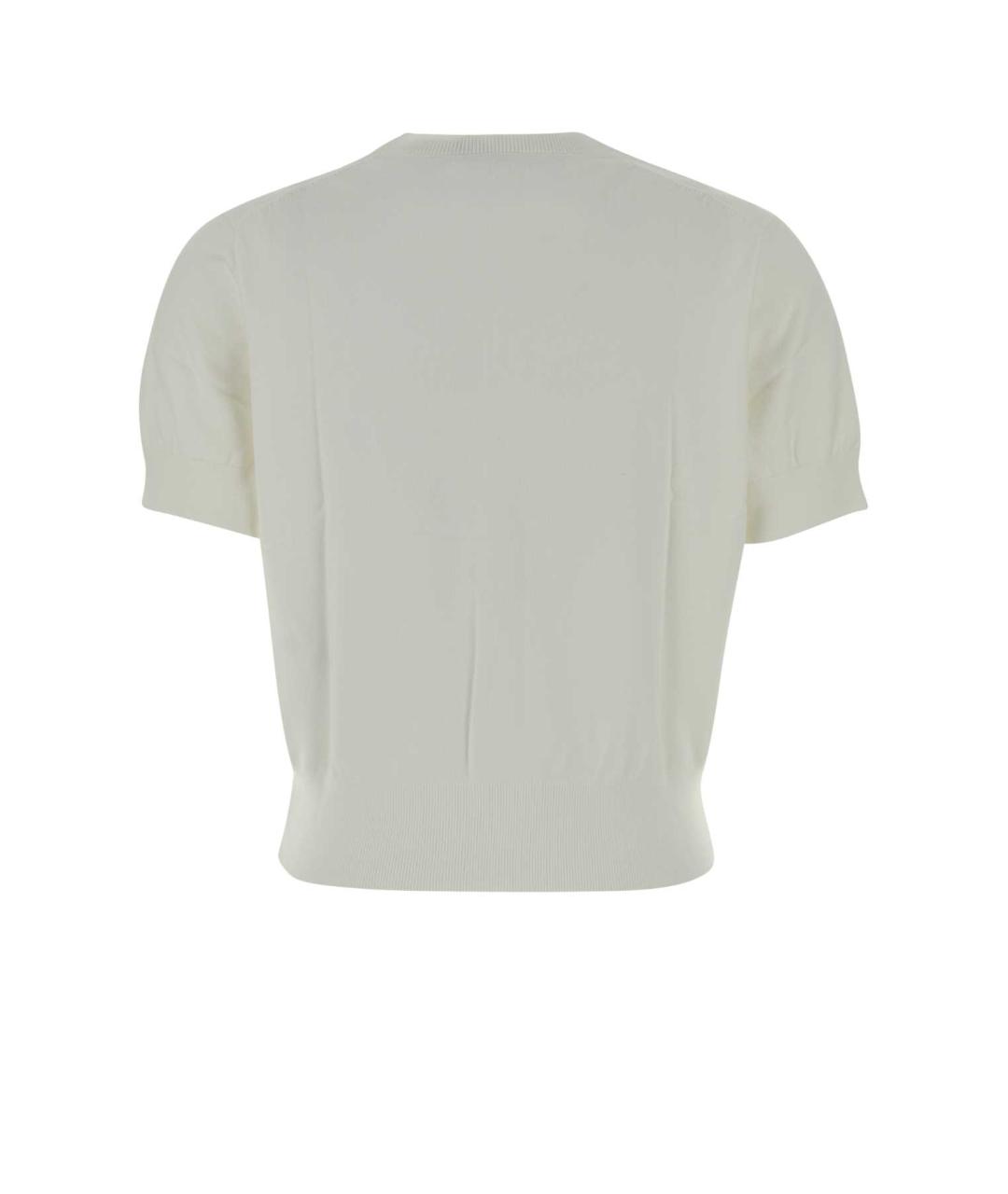 POLO RALPH LAUREN Белый хлопковый кардиган, фото 2