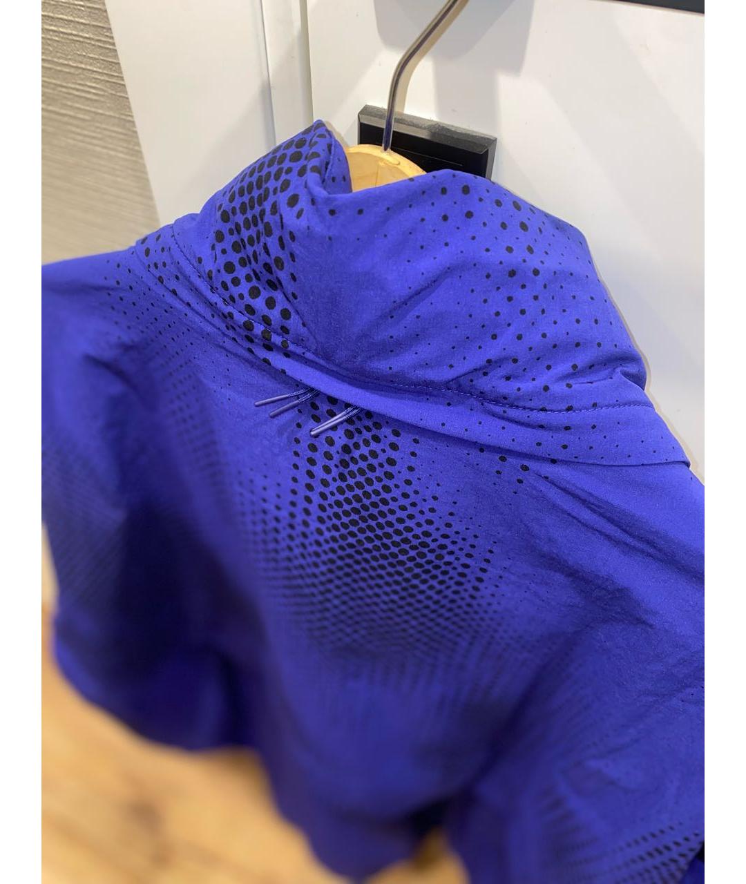 CALVIN KLEIN Синяя полиамидовая куртка, фото 6