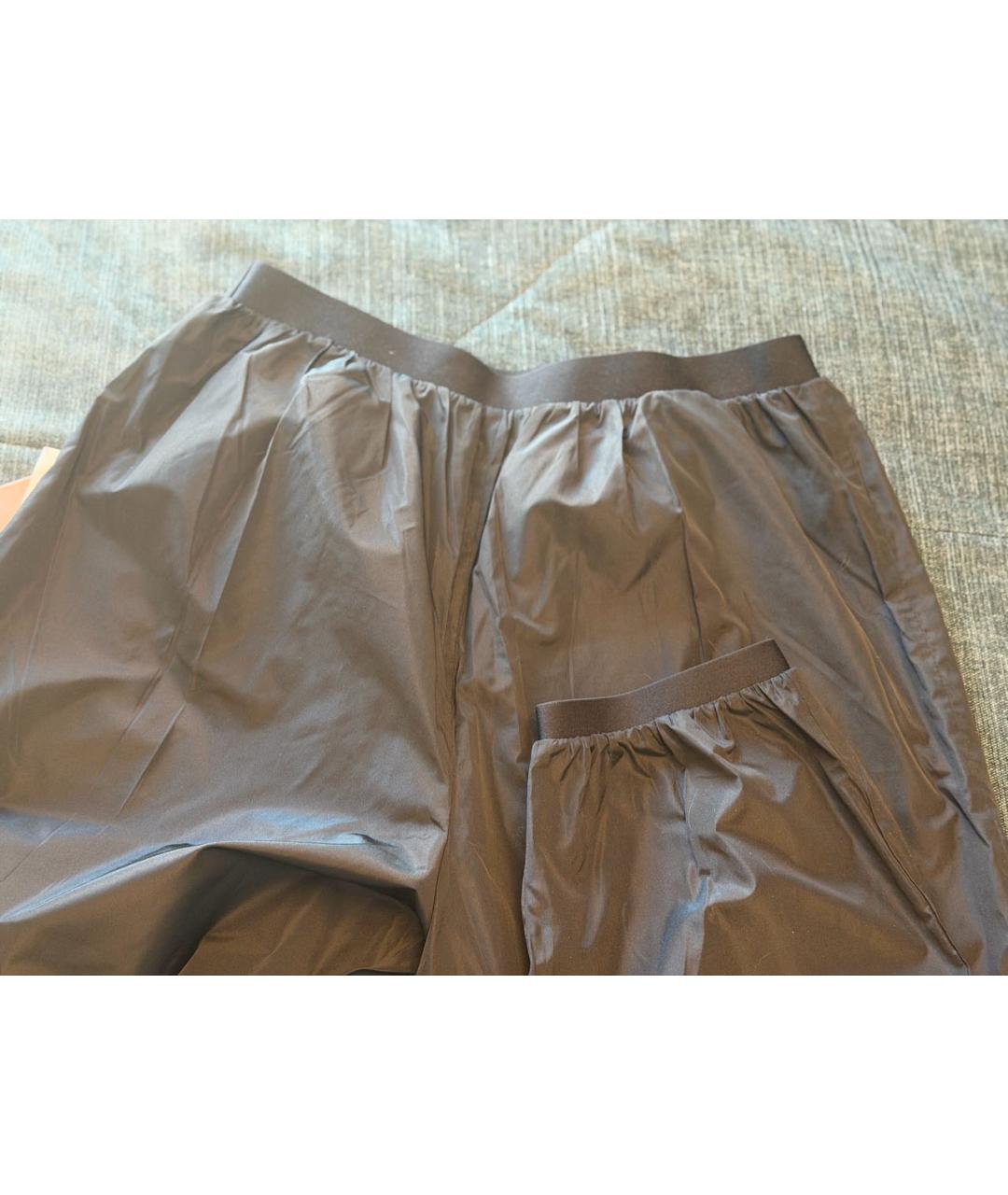 MIU MIU Черные прямые брюки, фото 4